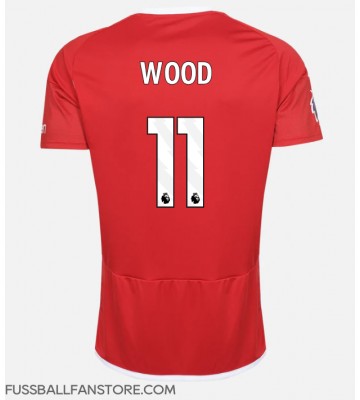 Nottingham Forest Chris Wood #11 Replik Heimtrikot 2023-24 Kurzarm